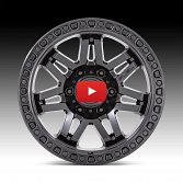 Fuel Syndicate D810 Blackout Custom Truck Wheels 4